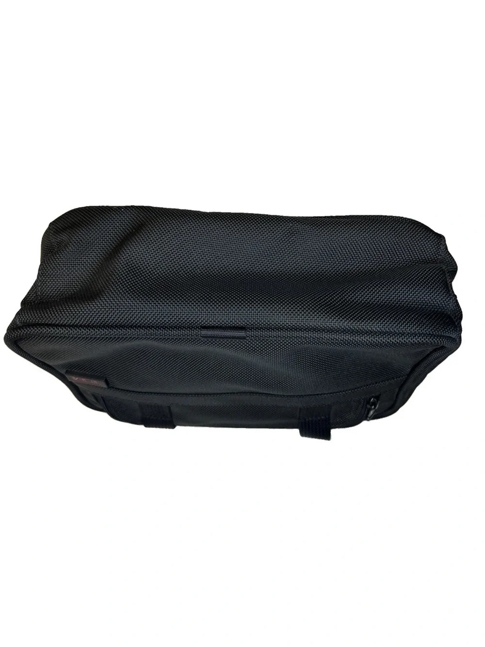 TUMI Alpha Black Ballistic Nylon Travel Organizer Tech/Toiletries Business Case.